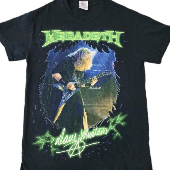 Gildan Other - MEGADEATH Dave Mustaine Endgame 2009 T Shirt Size Small Heavy Metal Rock